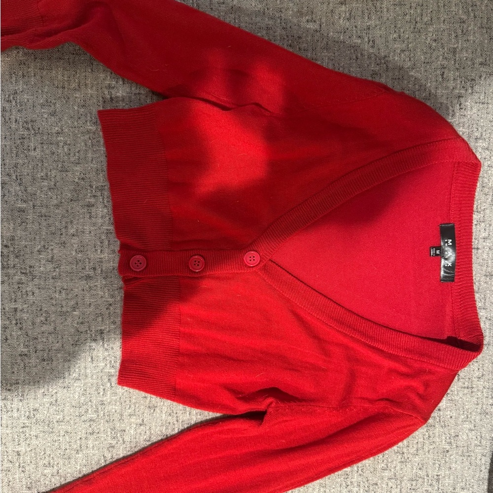 Vintage inspired crop sweater